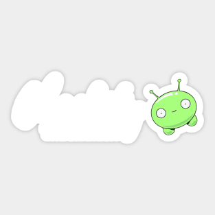 Final Space Mooncake Chookity Pok - Funny Sticker